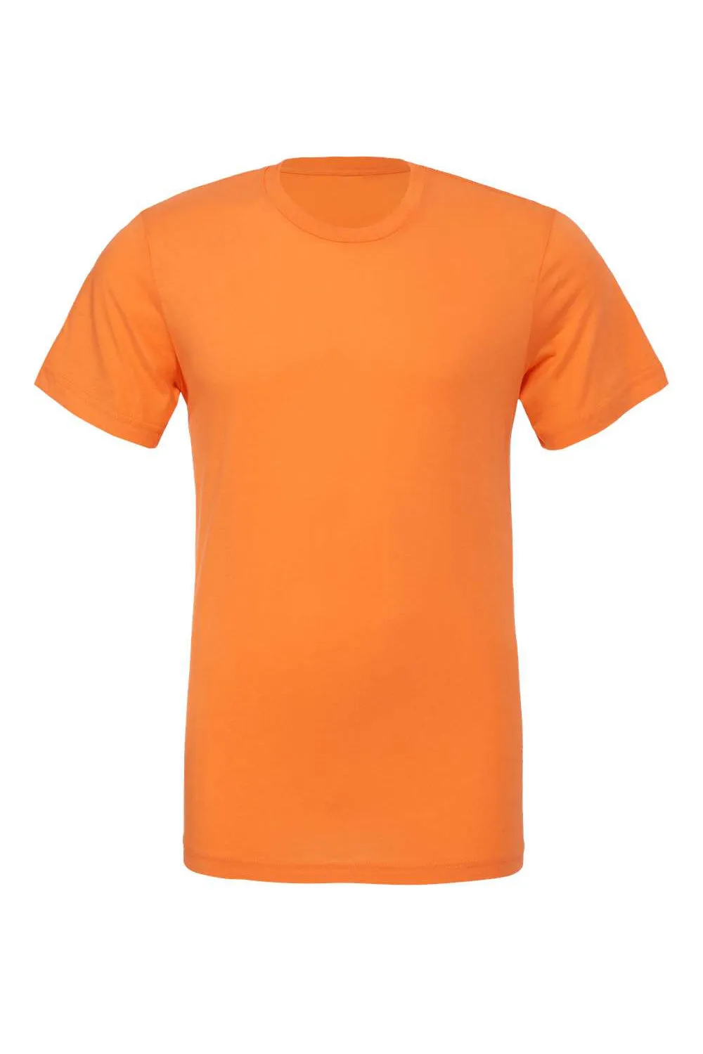 Bella   Canvas Mens Jersey Short Sleeve Crewneck T-Shirt - Burnt Orange