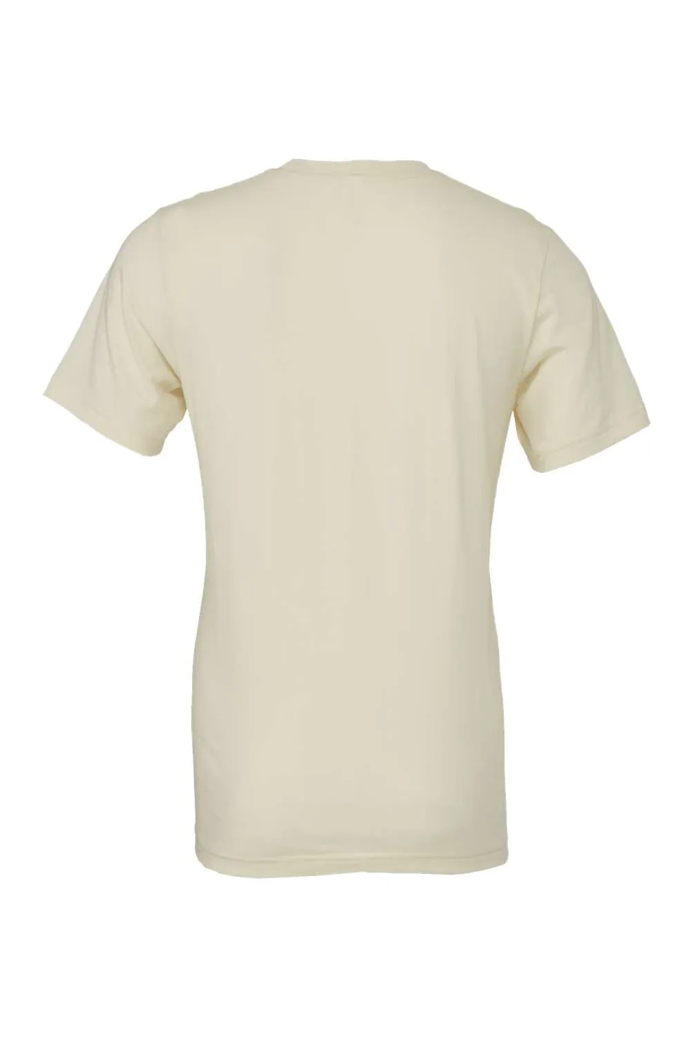 Bella   Canvas Mens Jersey Short Sleeve Crewneck T-Shirt - Natural