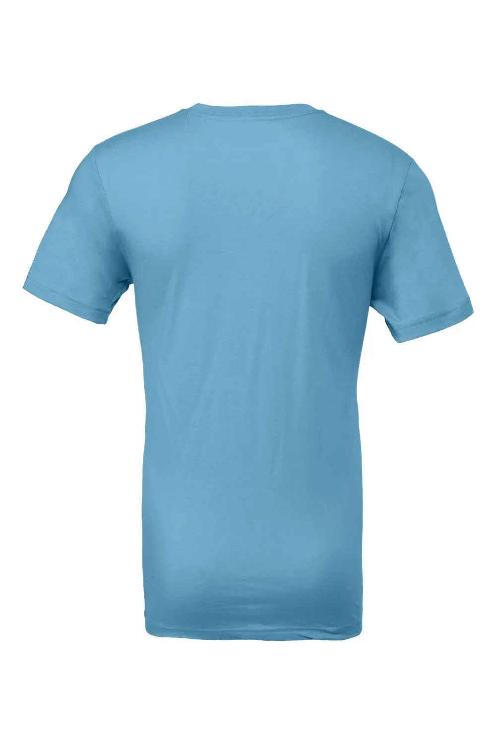 Bella   Canvas Mens Jersey Short Sleeve Crewneck T-Shirt - Ocean Blue