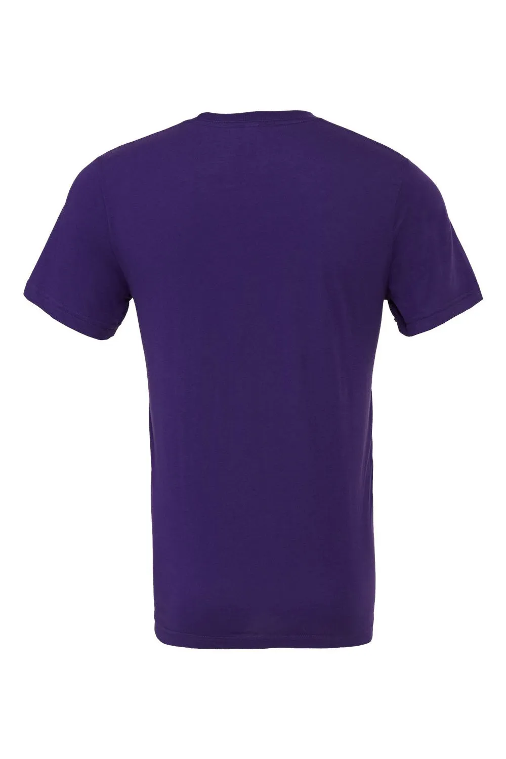 Bella   Canvas Mens Jersey Short Sleeve Crewneck T-Shirt - Team Purple
