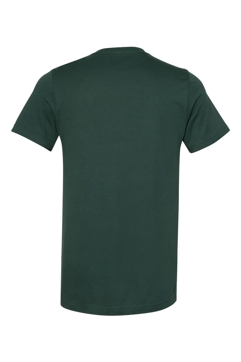 Bella   Canvas Mens Jersey Short Sleeve V-Neck T-Shirt - Forest Green