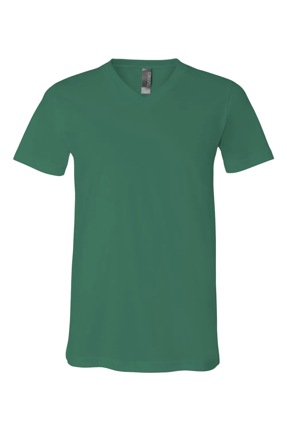 Bella   Canvas Mens Jersey Short Sleeve V-Neck T-Shirt - Kelly Green