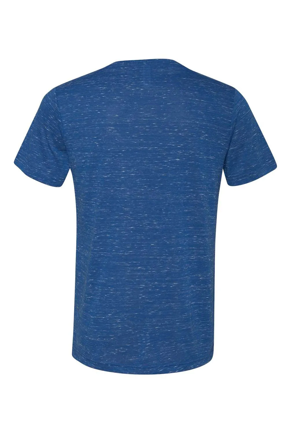 Bella   Canvas Mens Jersey Short Sleeve V-Neck T-Shirt - True Royal Blue Marble