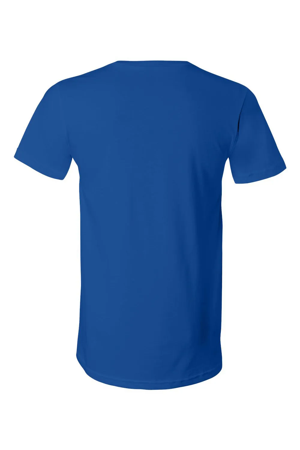 Bella   Canvas Mens Jersey Short Sleeve V-Neck T-Shirt - True Royal Blue