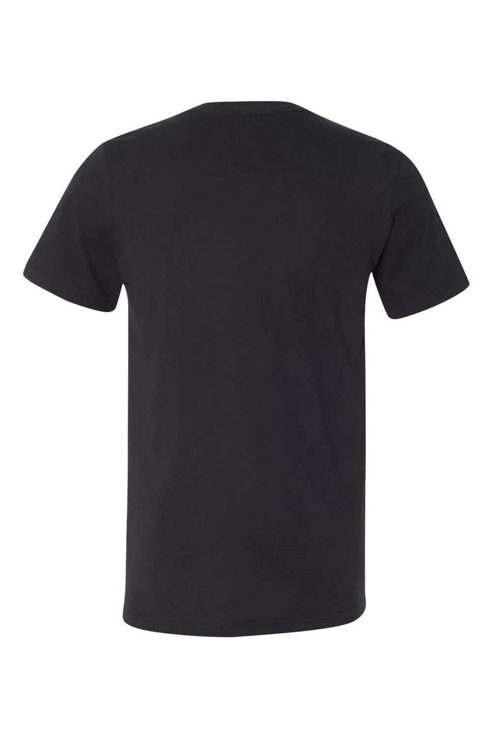 Bella   Canvas Mens Jersey Short Sleeve V-Neck T-Shirt - Vintage Black