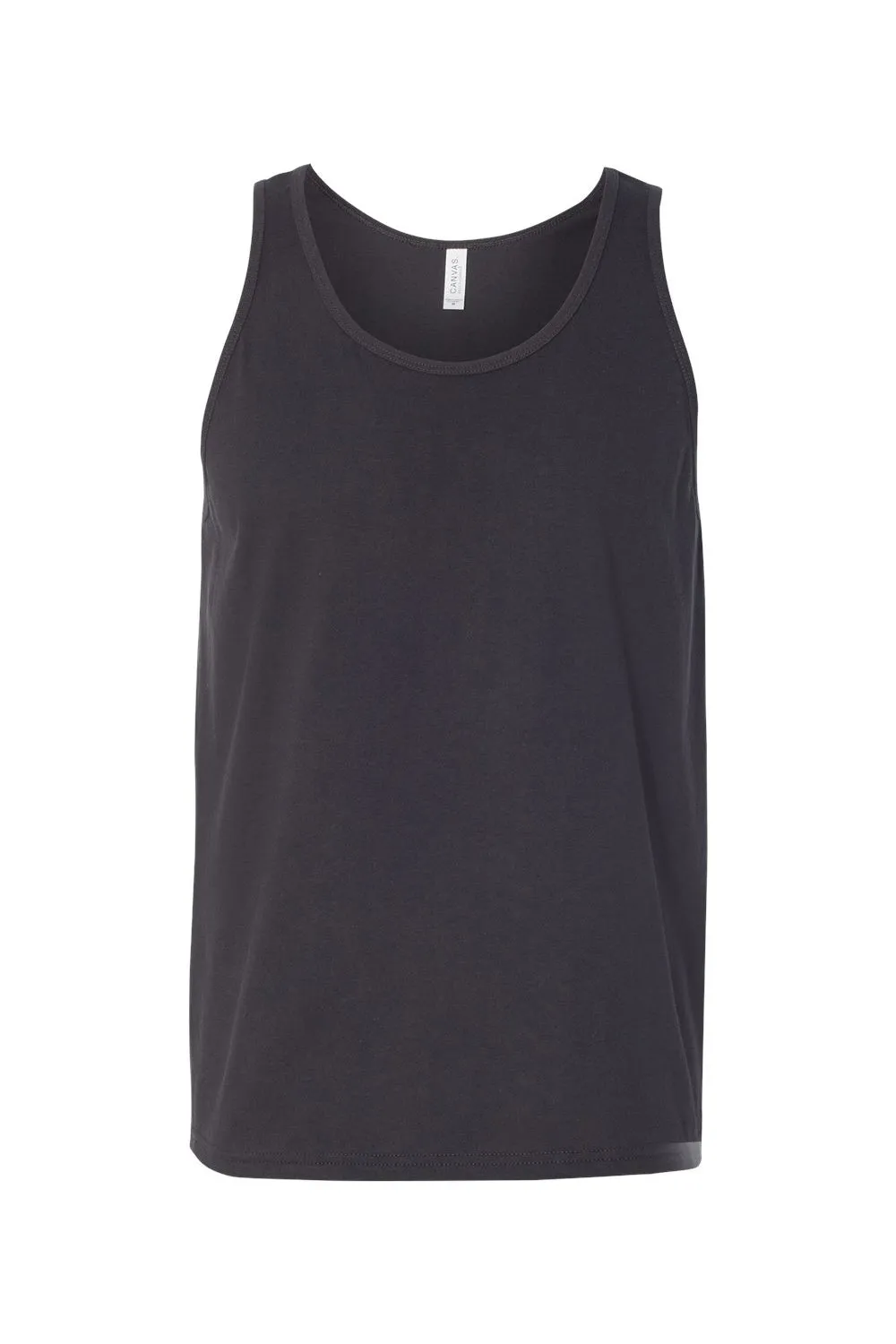 Bella   Canvas Mens Jersey Tank Top - Dark Grey