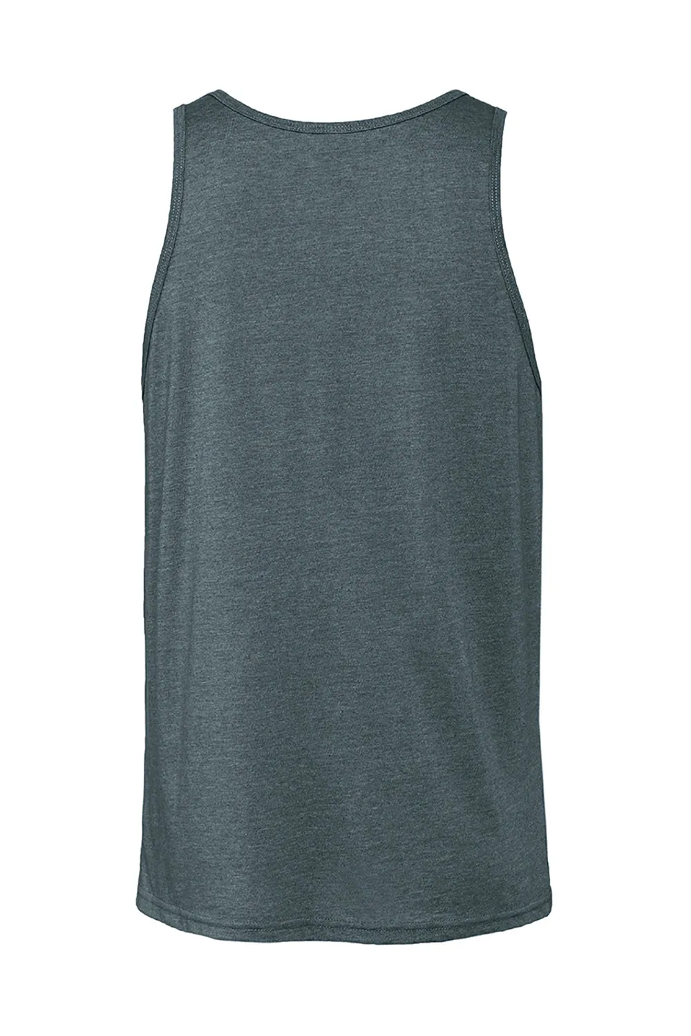 Bella   Canvas Mens Jersey Tank Top - Heather Slate Blue