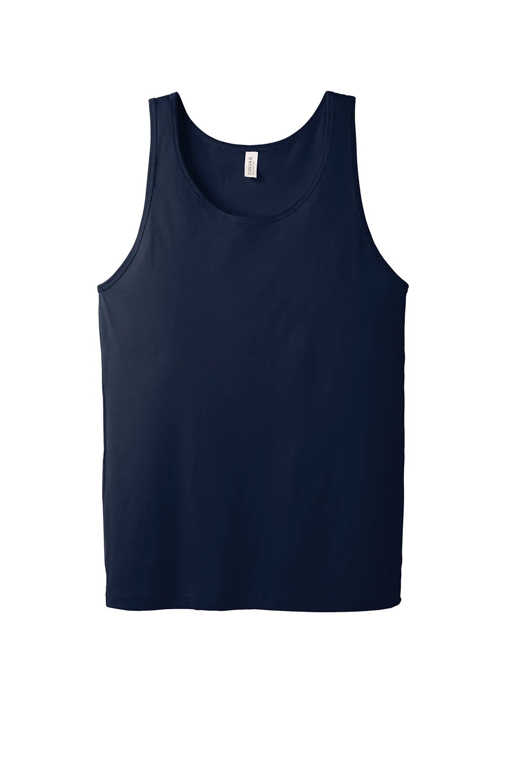 Bella   Canvas Mens Jersey Tank Top - Navy Blue