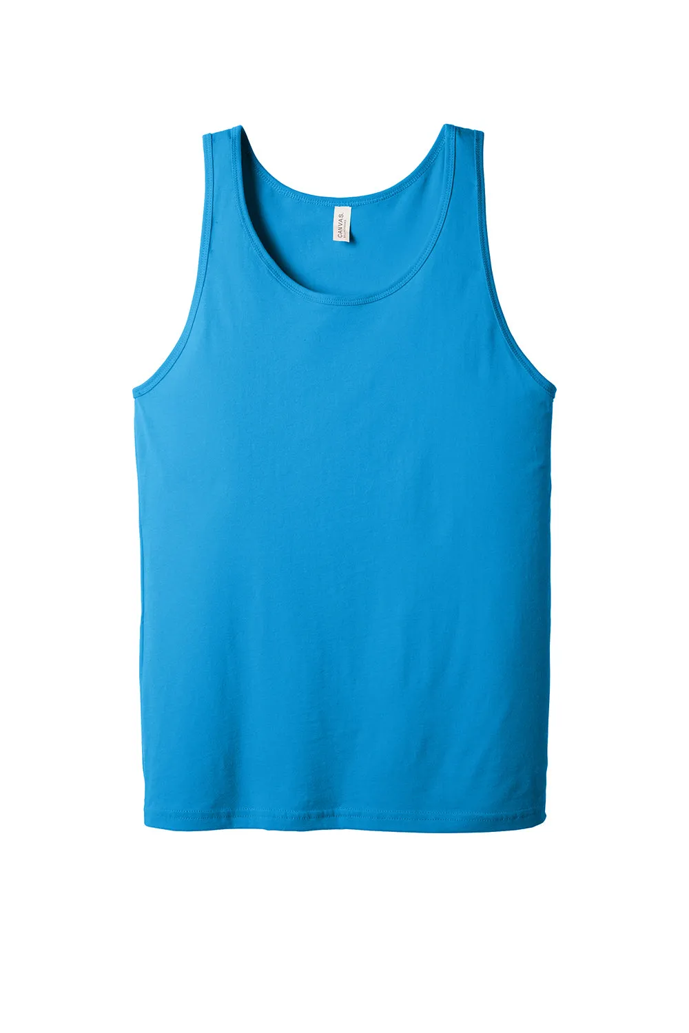 Bella   Canvas Mens Jersey Tank Top - Neon Blue