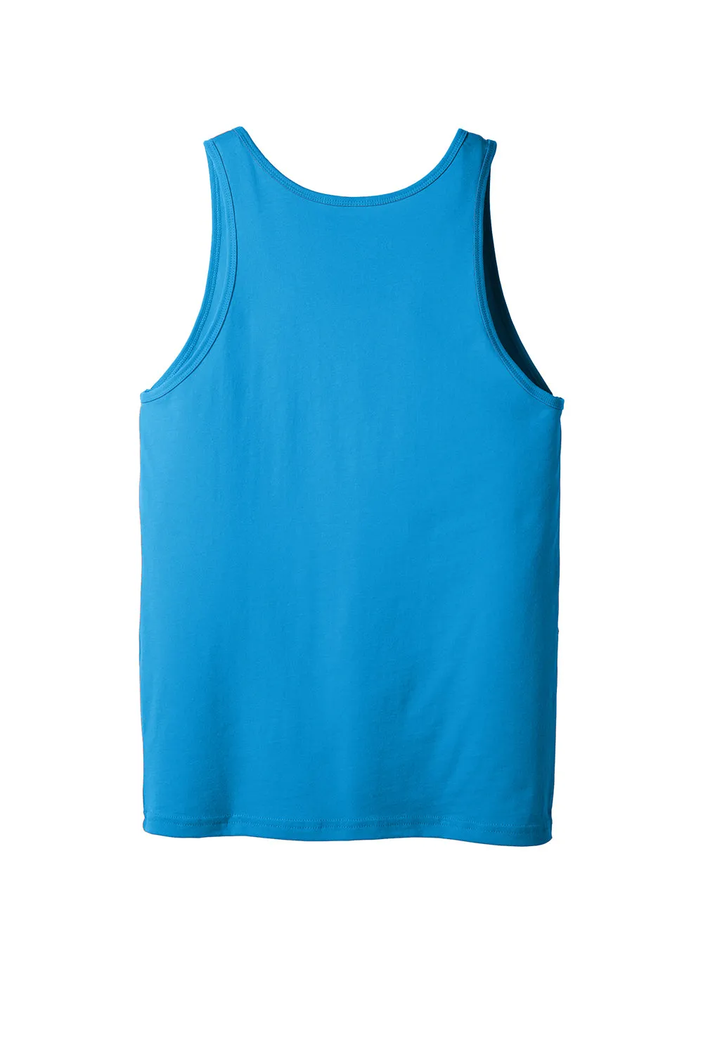Bella   Canvas Mens Jersey Tank Top - Neon Blue