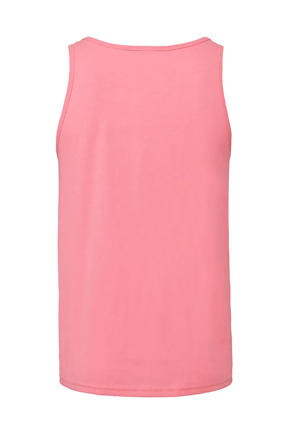 Bella   Canvas Mens Jersey Tank Top - Neon Pink