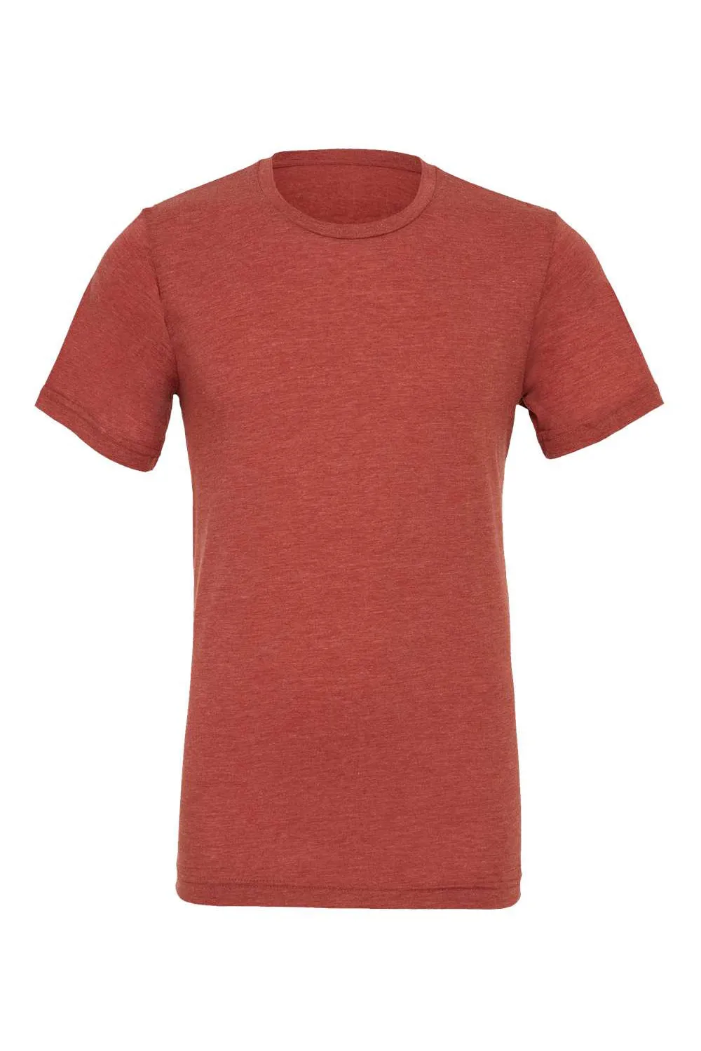 Bella   Canvas Mens Short Sleeve Crewneck T-Shirt - Clay Red