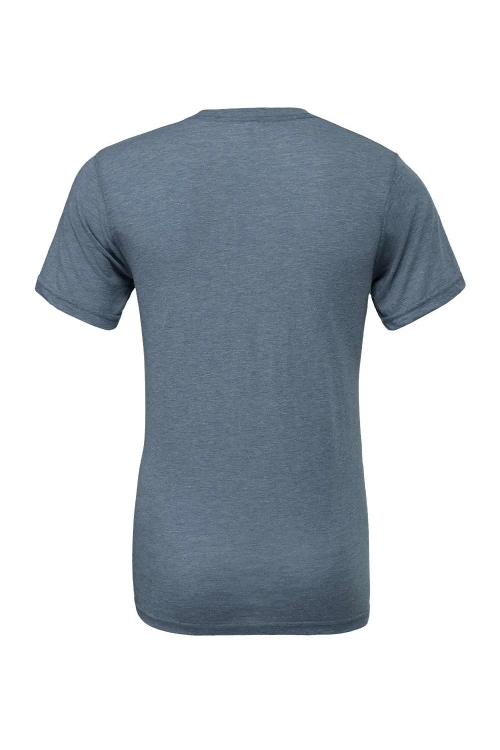 Bella   Canvas Mens Short Sleeve Crewneck T-Shirt - Denim Blue