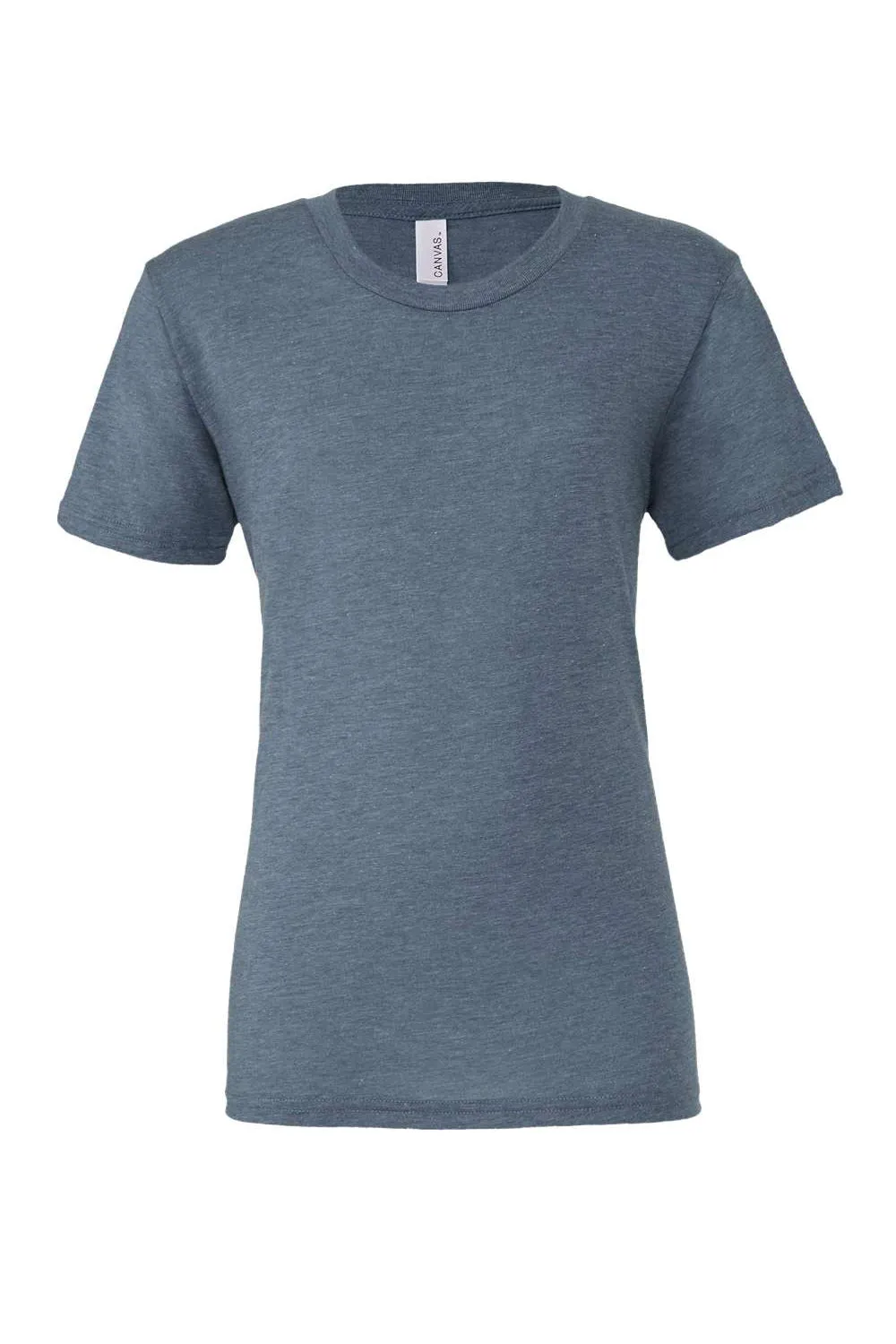 Bella   Canvas Mens Short Sleeve Crewneck T-Shirt - Denim Blue