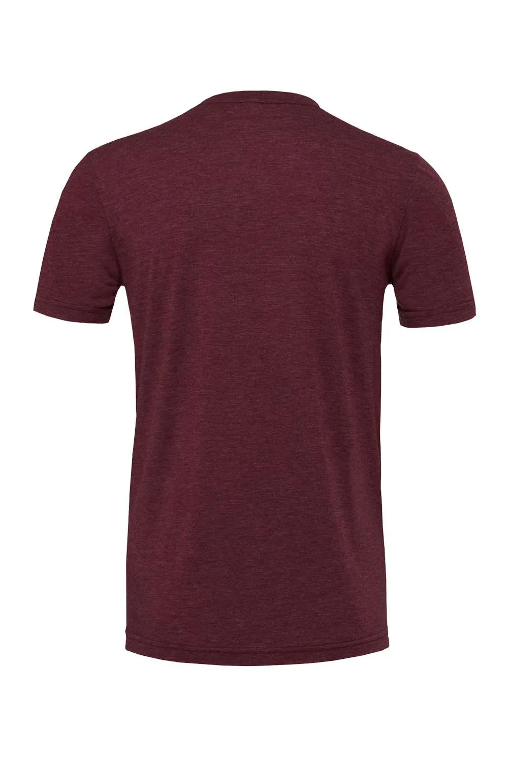 Bella   Canvas Mens Short Sleeve Crewneck T-Shirt - Maroon