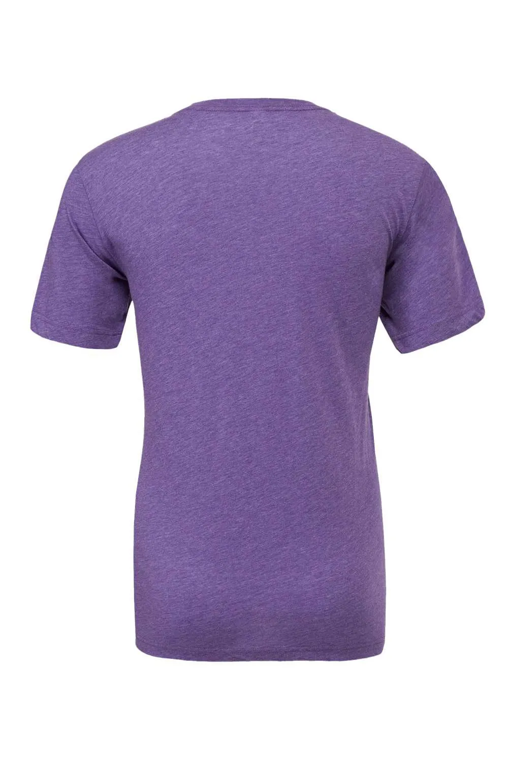 Bella   Canvas Mens Short Sleeve Crewneck T-Shirt - Purple