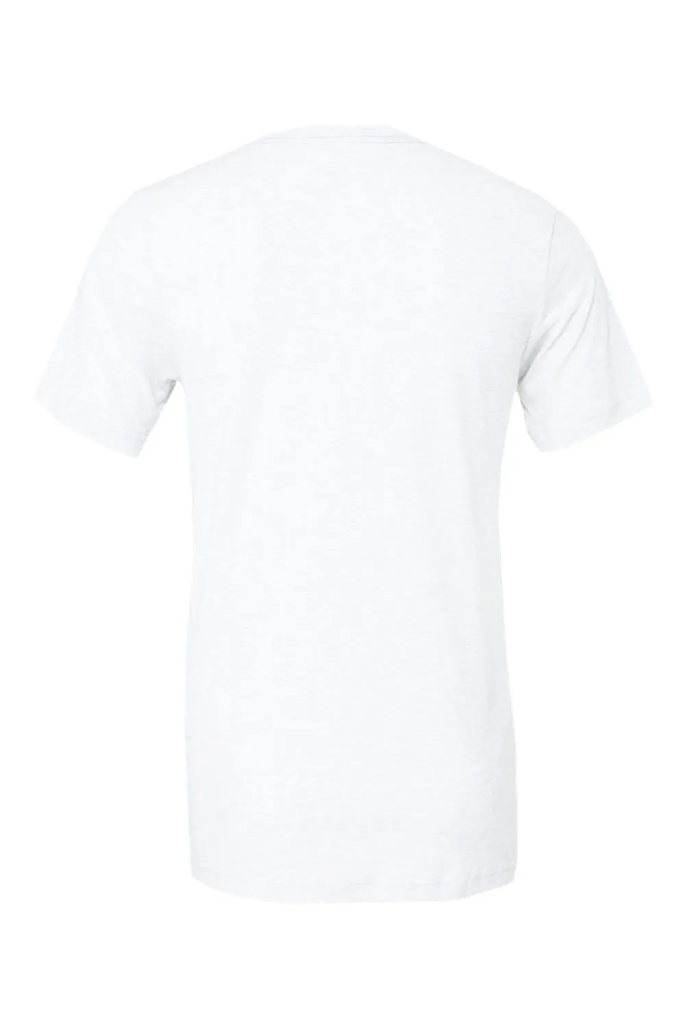 Bella   Canvas Mens Short Sleeve Crewneck T-Shirt - Solid White