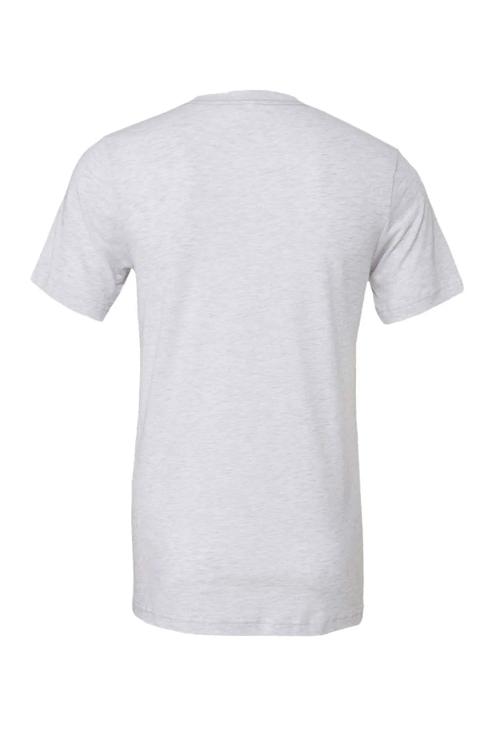 Bella   Canvas Mens Short Sleeve Crewneck T-Shirt - White Fleck