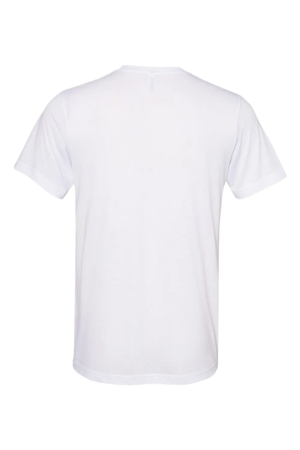 Bella   Canvas Mens Short Sleeve Crewneck T-Shirt - White