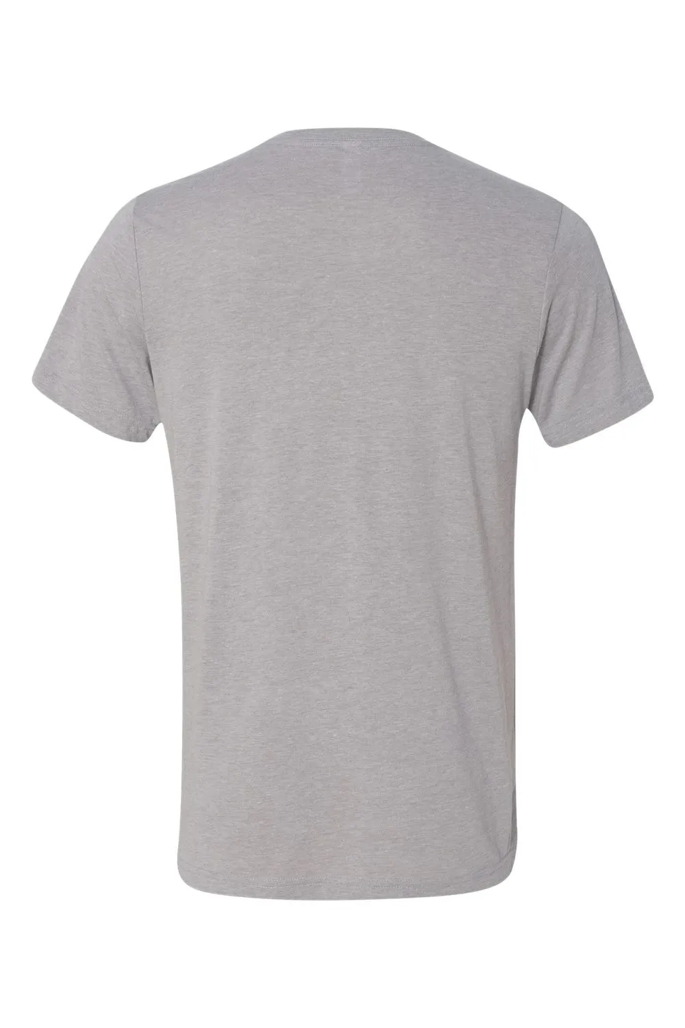 Bella   Canvas Mens Short Sleeve V-Neck T-Shirt - Athletic Grey