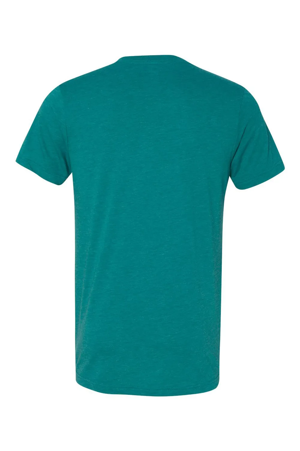 Bella   Canvas Mens Short Sleeve V-Neck T-Shirt - Teal Green