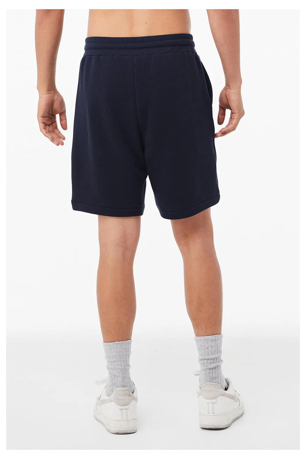 Bella   Canvas Mens Shorts w/ Pockets - Navy Blue