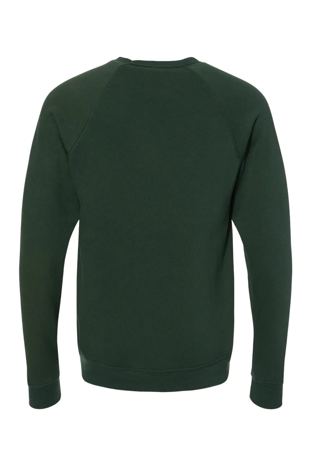 Bella   Canvas Mens Sponge Fleece Crewneck Sweatshirt - Forest Green