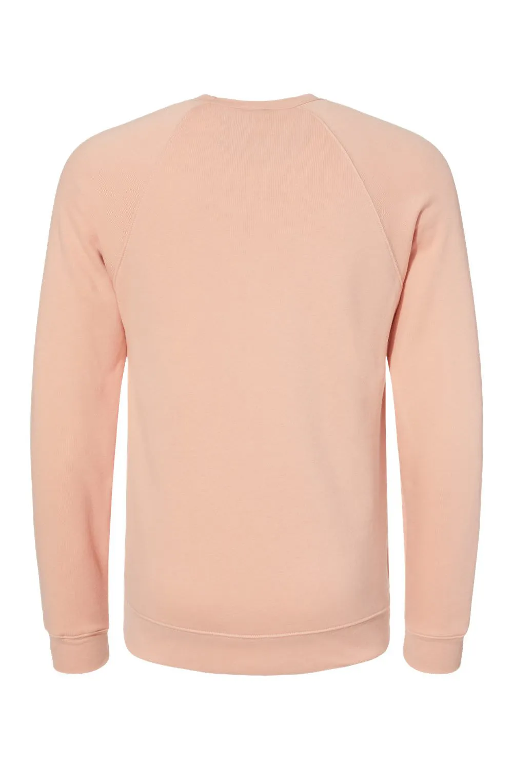 Bella   Canvas Mens Sponge Fleece Crewneck Sweatshirt - Peach