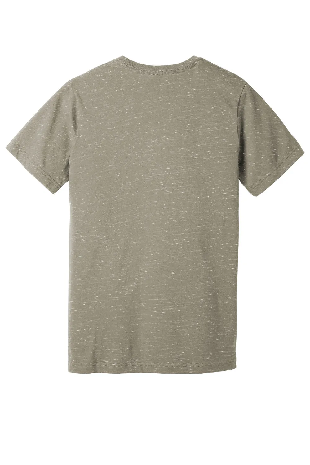 Bella   Canvas Mens Textured Jersey Short Sleeve V-Neck T-Shirt - Stone Marble