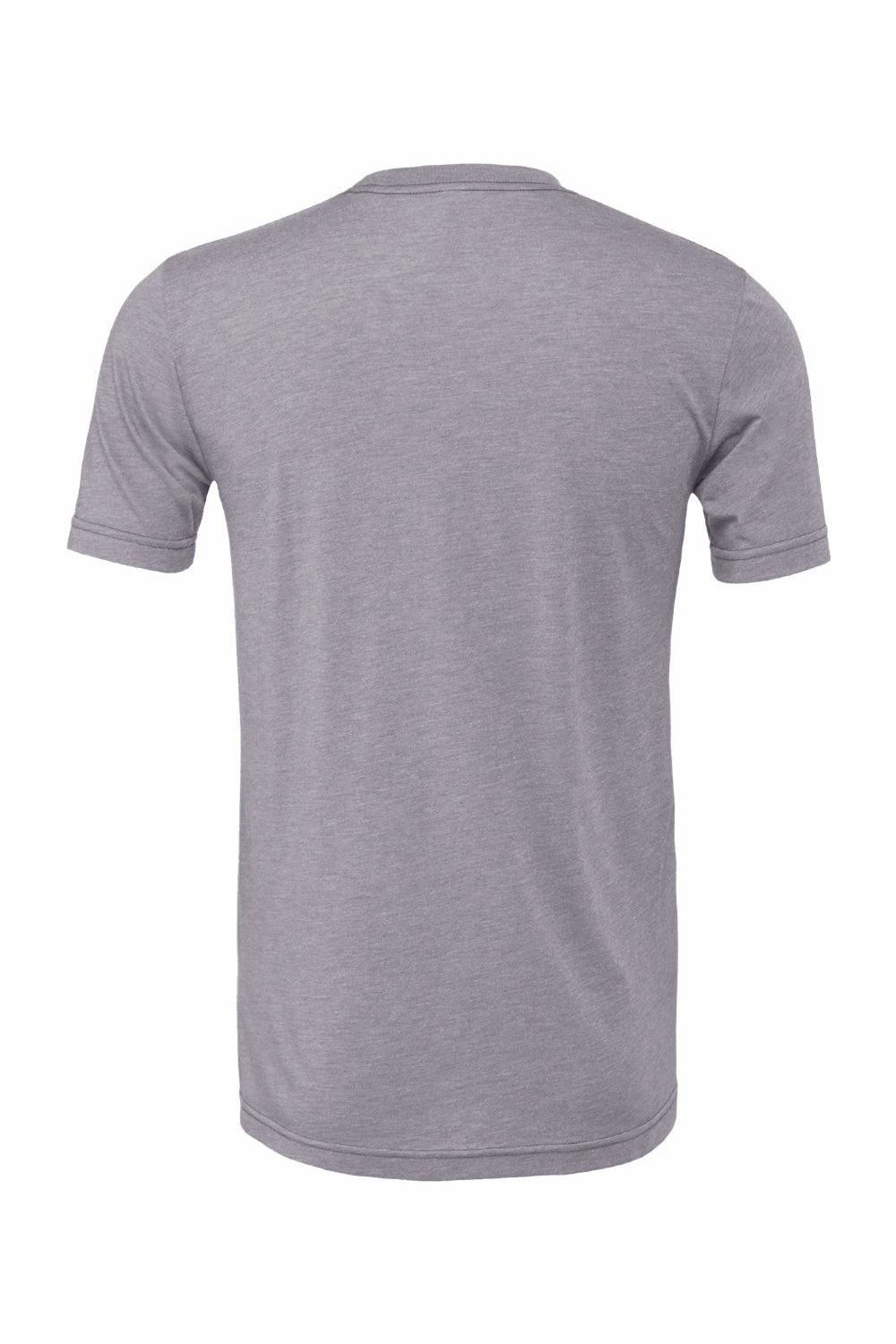 Bella   Canvas Mens Heather CVC Short Sleeve Crewneck T-Shirt - Heather Storm Grey