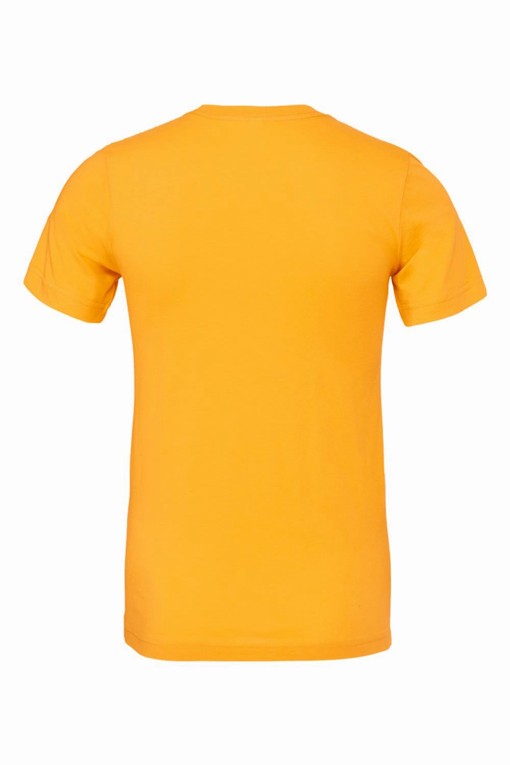 Bella   Canvas Mens Jersey Short Sleeve Crewneck T-Shirt - Gold