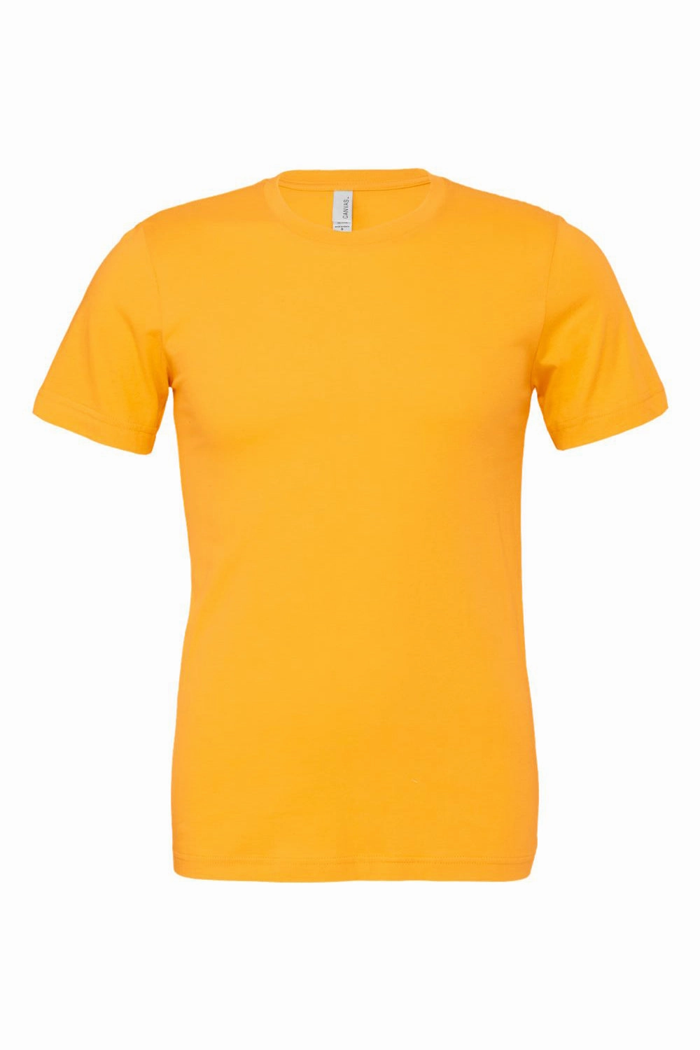 Bella   Canvas Mens Jersey Short Sleeve Crewneck T-Shirt - Gold
