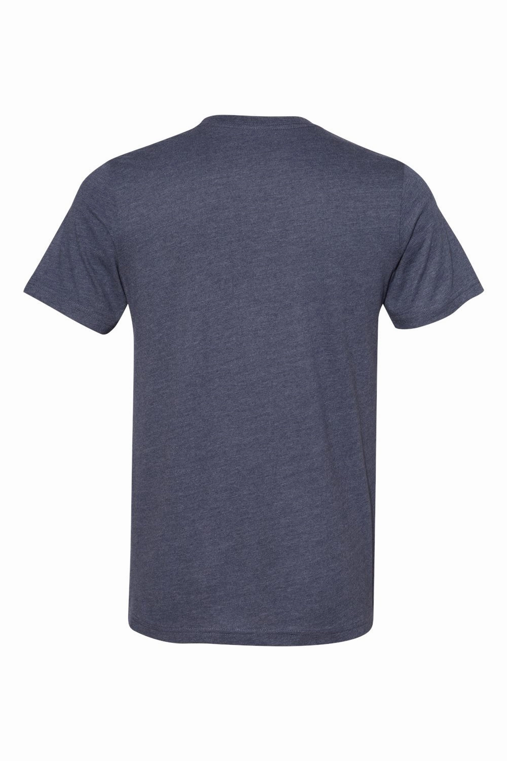Bella   Canvas Mens Jersey Short Sleeve Crewneck T-Shirt - Heather Midnight Navy Blue