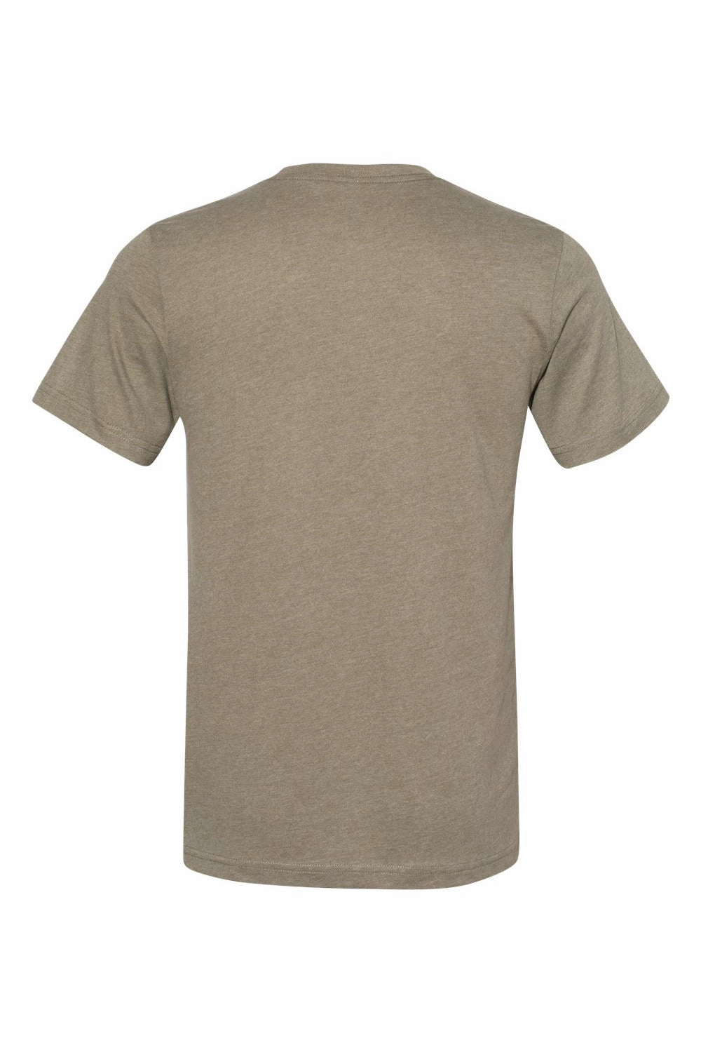 Bella   Canvas Mens Jersey Short Sleeve Crewneck T-Shirt - Heather Olive Green - Closeout