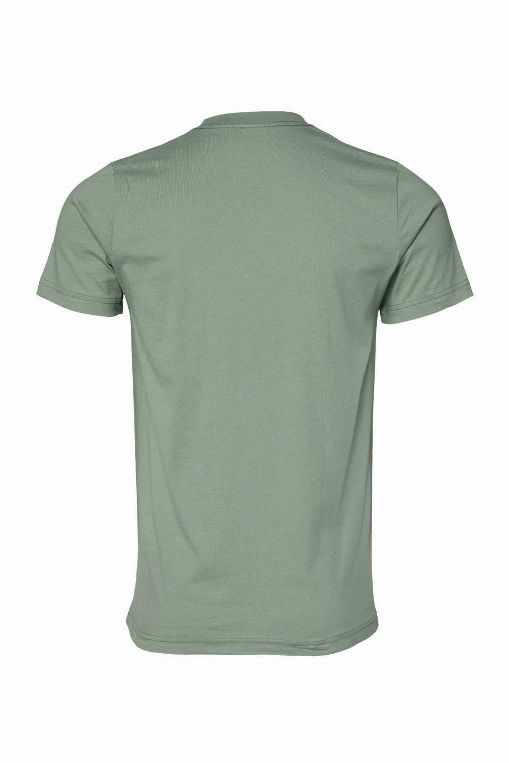 Bella   Canvas Mens Jersey Short Sleeve Crewneck T-Shirt - Sage Green