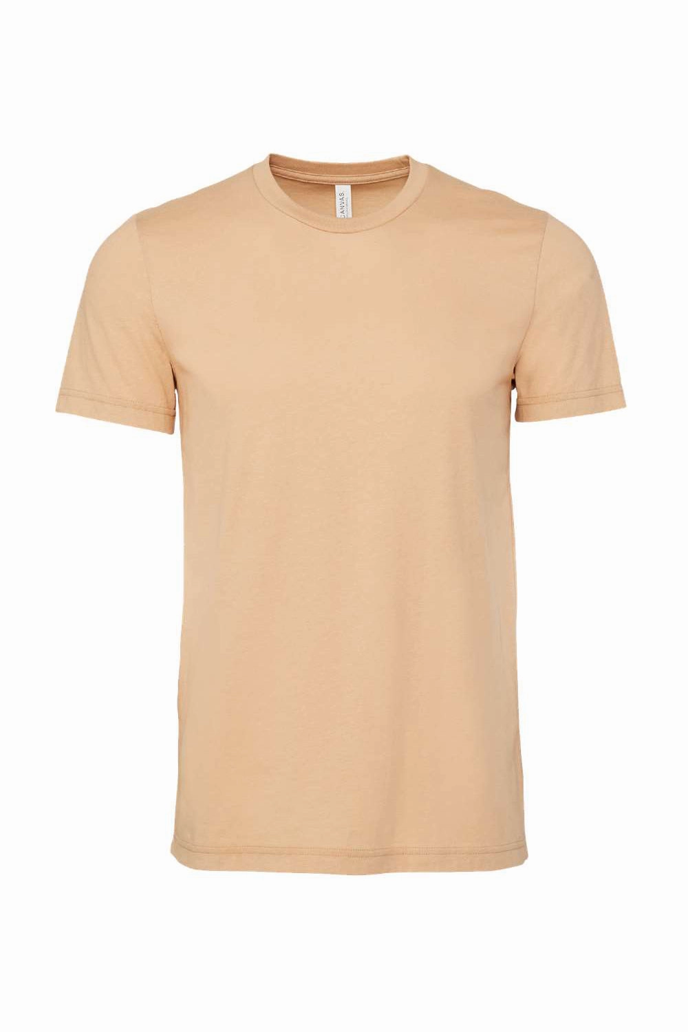 Bella   Canvas Mens Jersey Short Sleeve Crewneck T-Shirt - Sand Dune