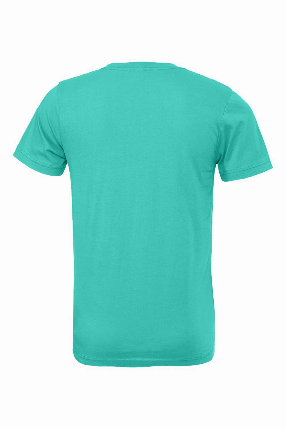 Bella   Canvas Mens Jersey Short Sleeve Crewneck T-Shirt - Teal Green