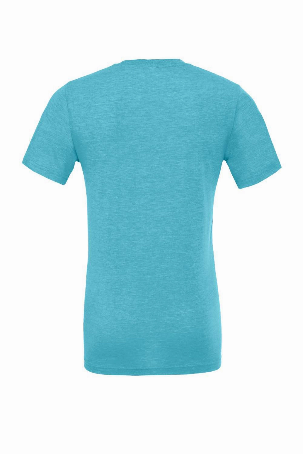 Bella   Canvas Mens Short Sleeve Crewneck T-Shirt - Aqua Blue