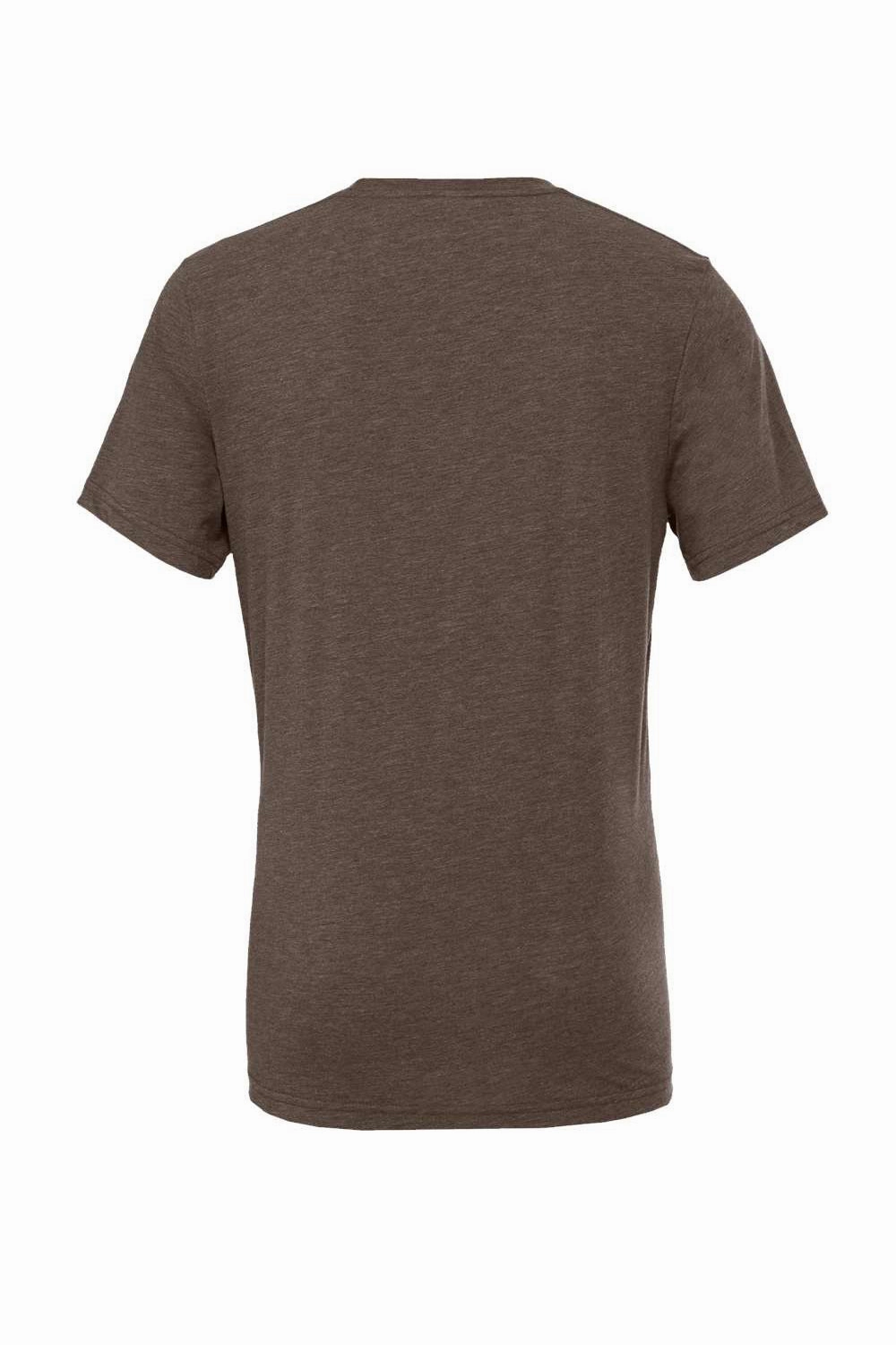 Bella   Canvas Mens Short Sleeve Crewneck T-Shirt - Brown