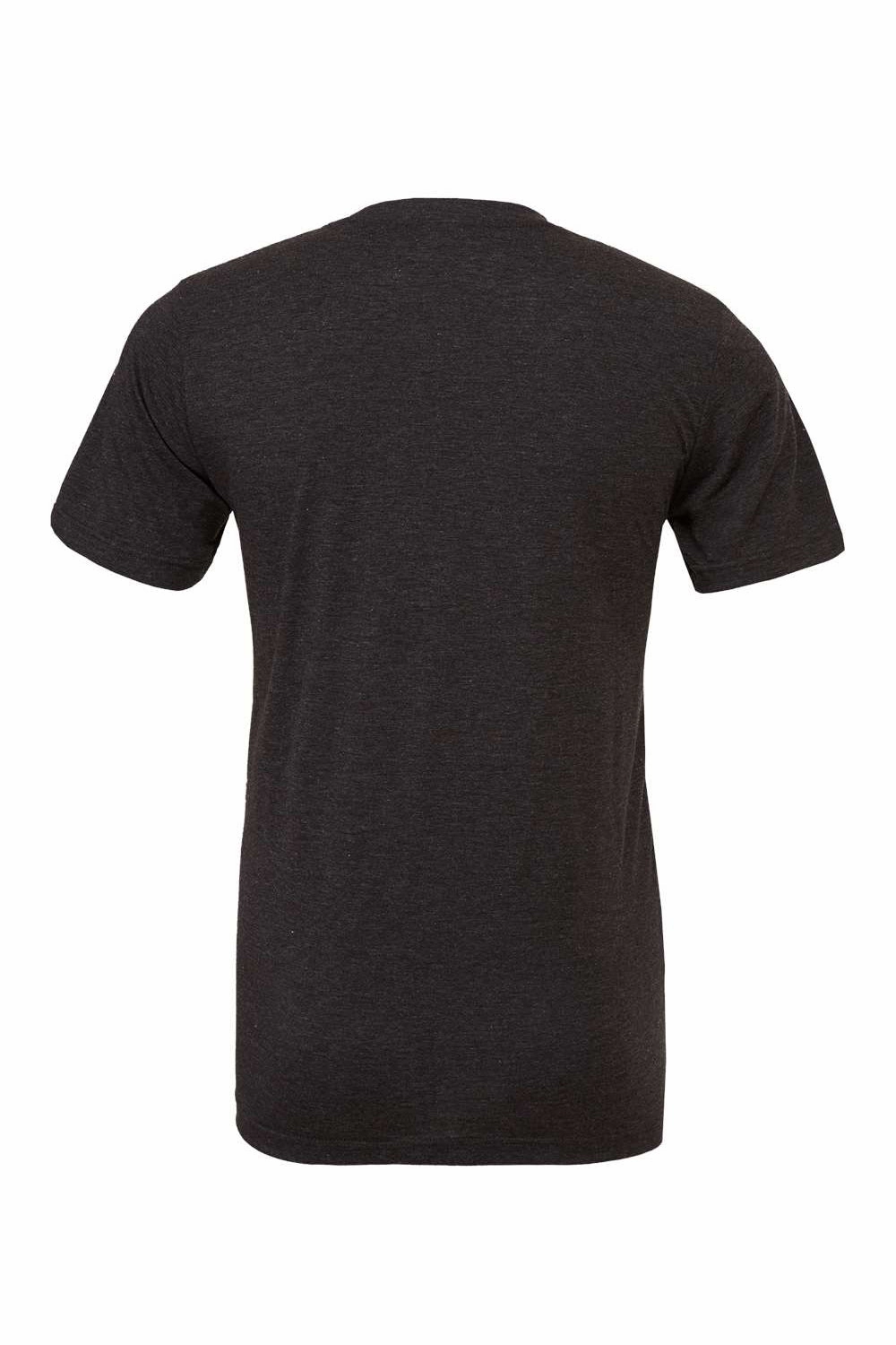 Bella   Canvas Mens Short Sleeve Crewneck T-Shirt - Charcoal Black