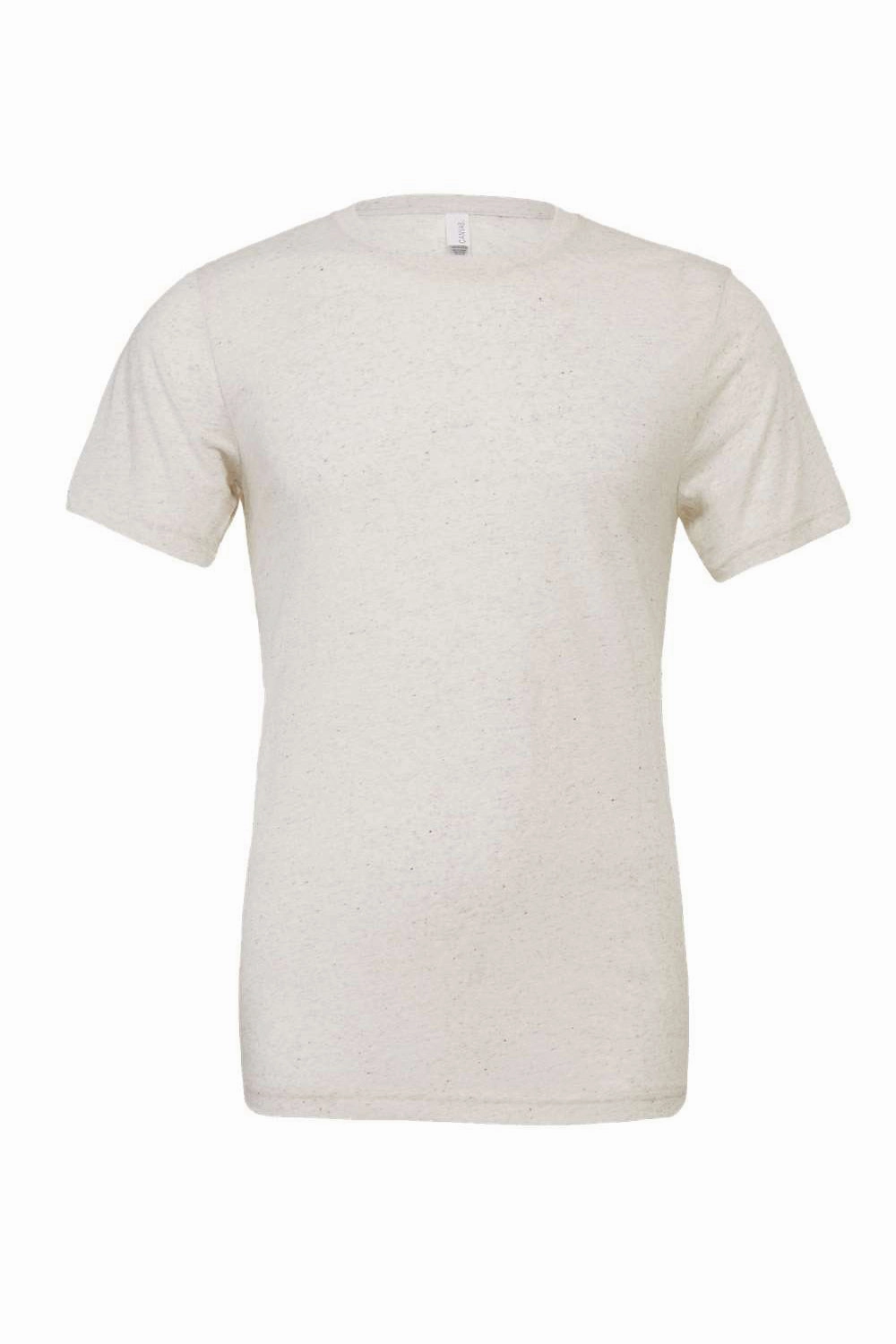 Bella   Canvas Mens Short Sleeve Crewneck T-Shirt - Oatmeal