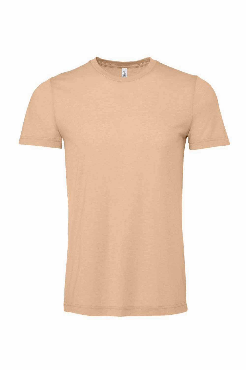 Bella   Canvas Mens Short Sleeve Crewneck T-Shirt - Sand Dune