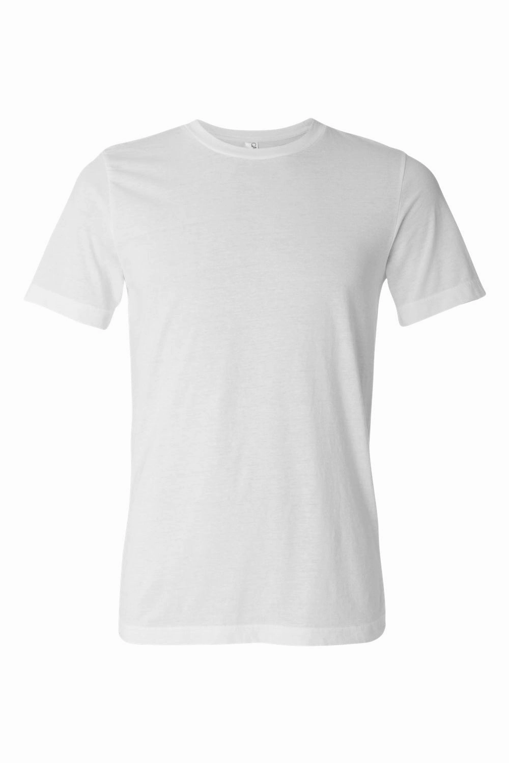 Bella   Canvas Mens Short Sleeve Crewneck T-Shirt - White