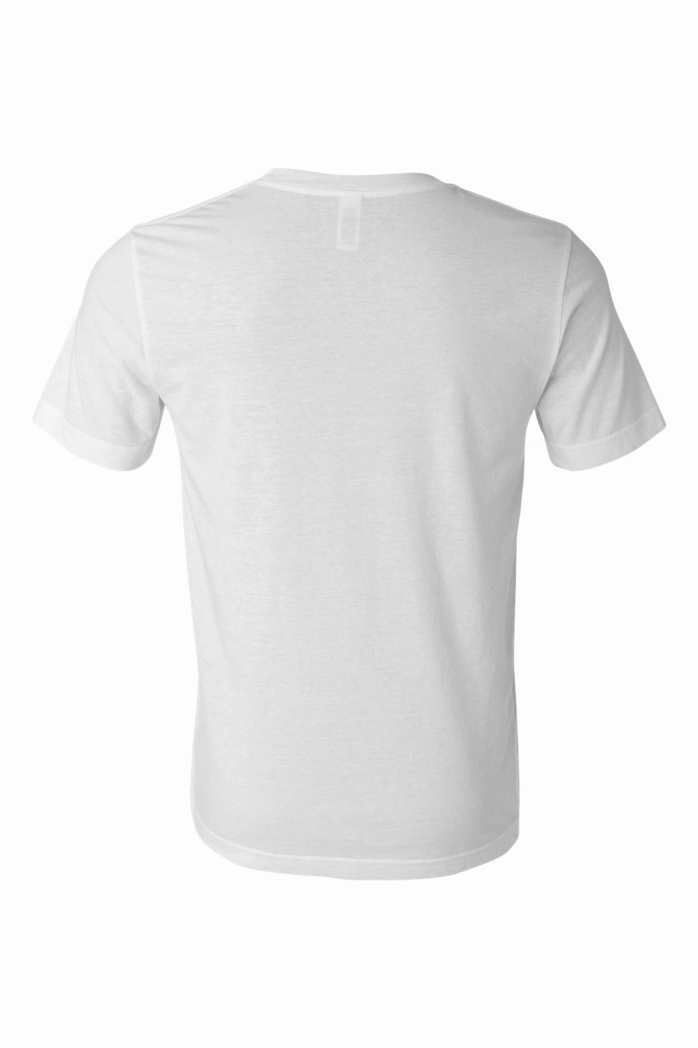 Bella   Canvas Mens Short Sleeve Crewneck T-Shirt - White