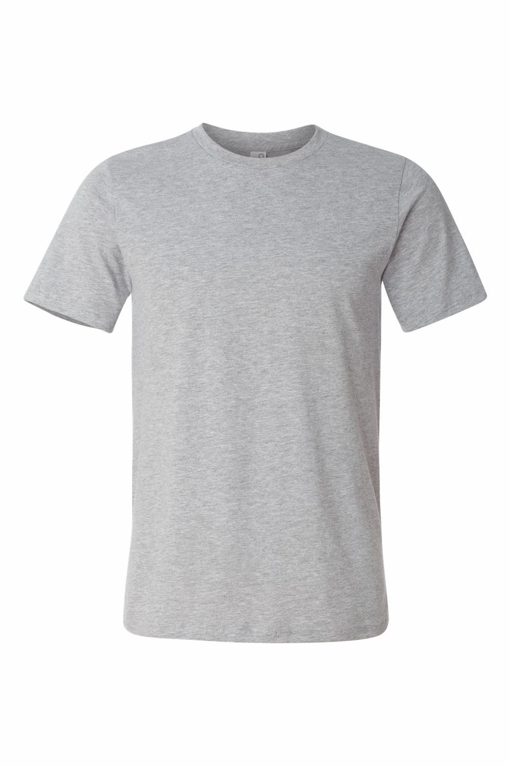 Bella   Canvas Mens USA Made Jersey Short Sleeve Crewneck T-Shirt - Heather Grey