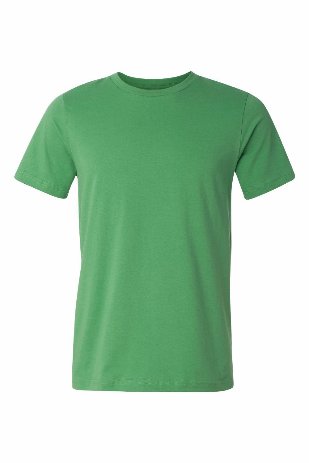 Bella   Canvas Mens USA Made Jersey Short Sleeve Crewneck T-Shirt - Leaf Green - Closeout