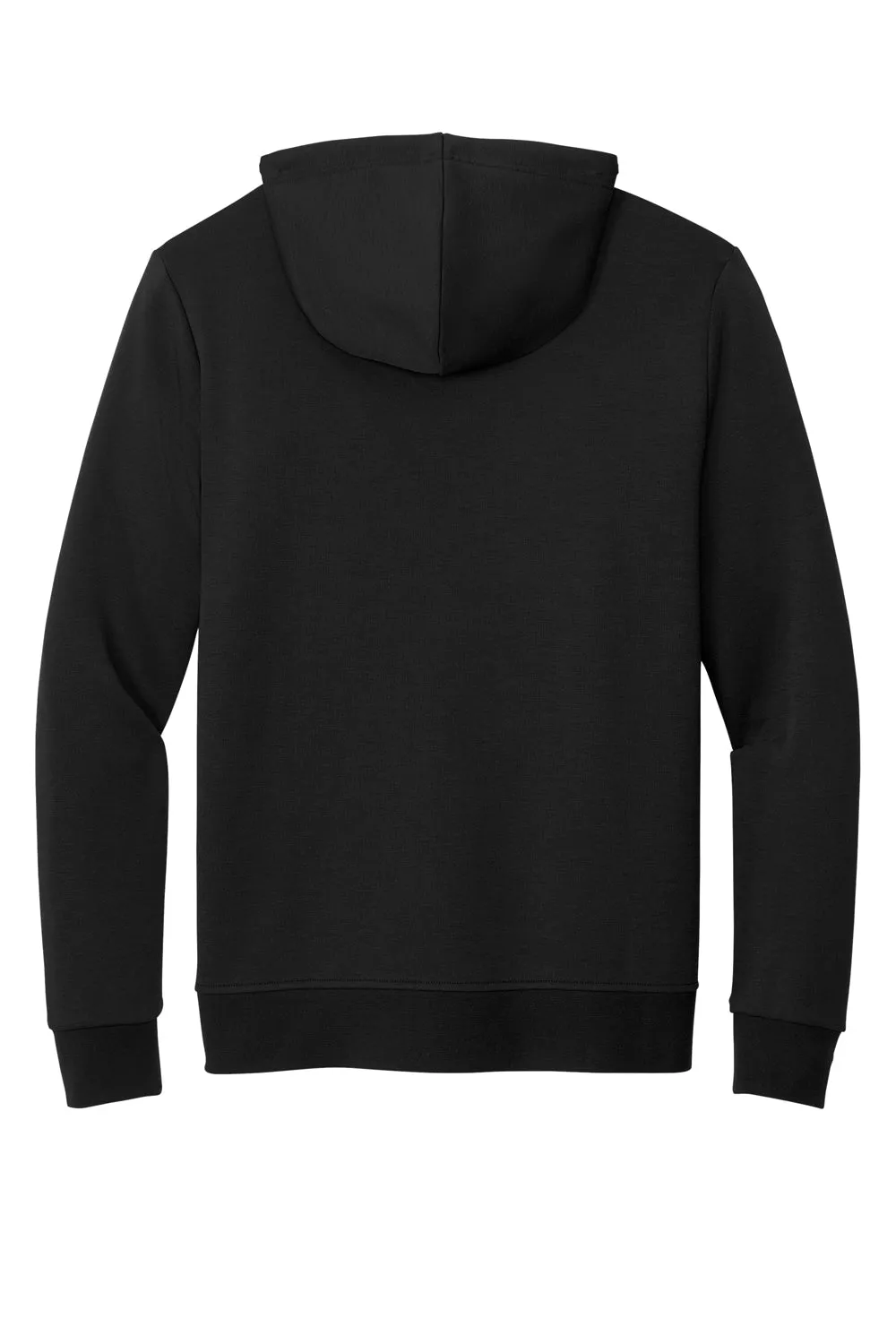 Brooks Brothers Mens Double Knit Full Zip Hooded Sweatshirt Hoodie w/ Pockets - Deep Black
