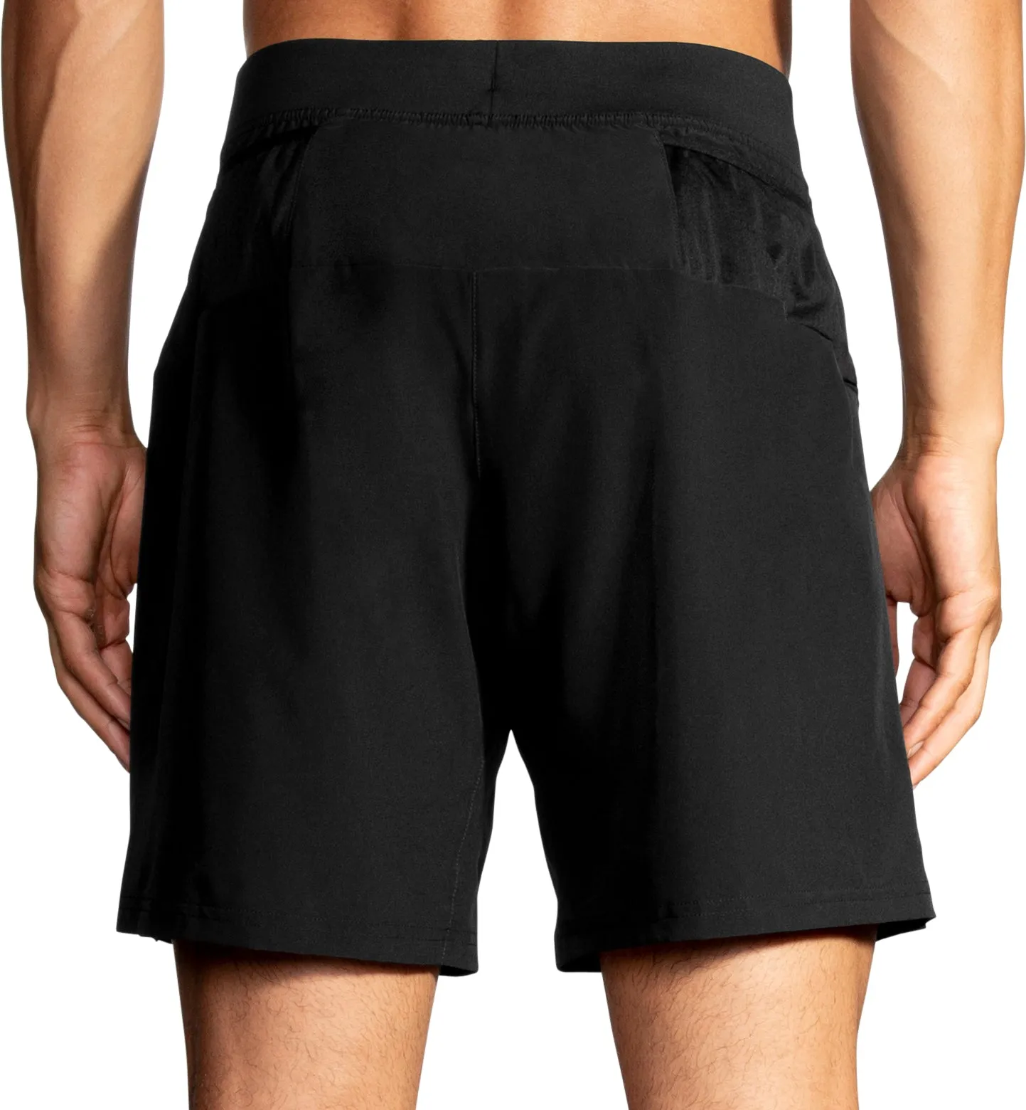 Brooks Sherpa 7 Inch Mens 2 In 1 Running Shorts - Black