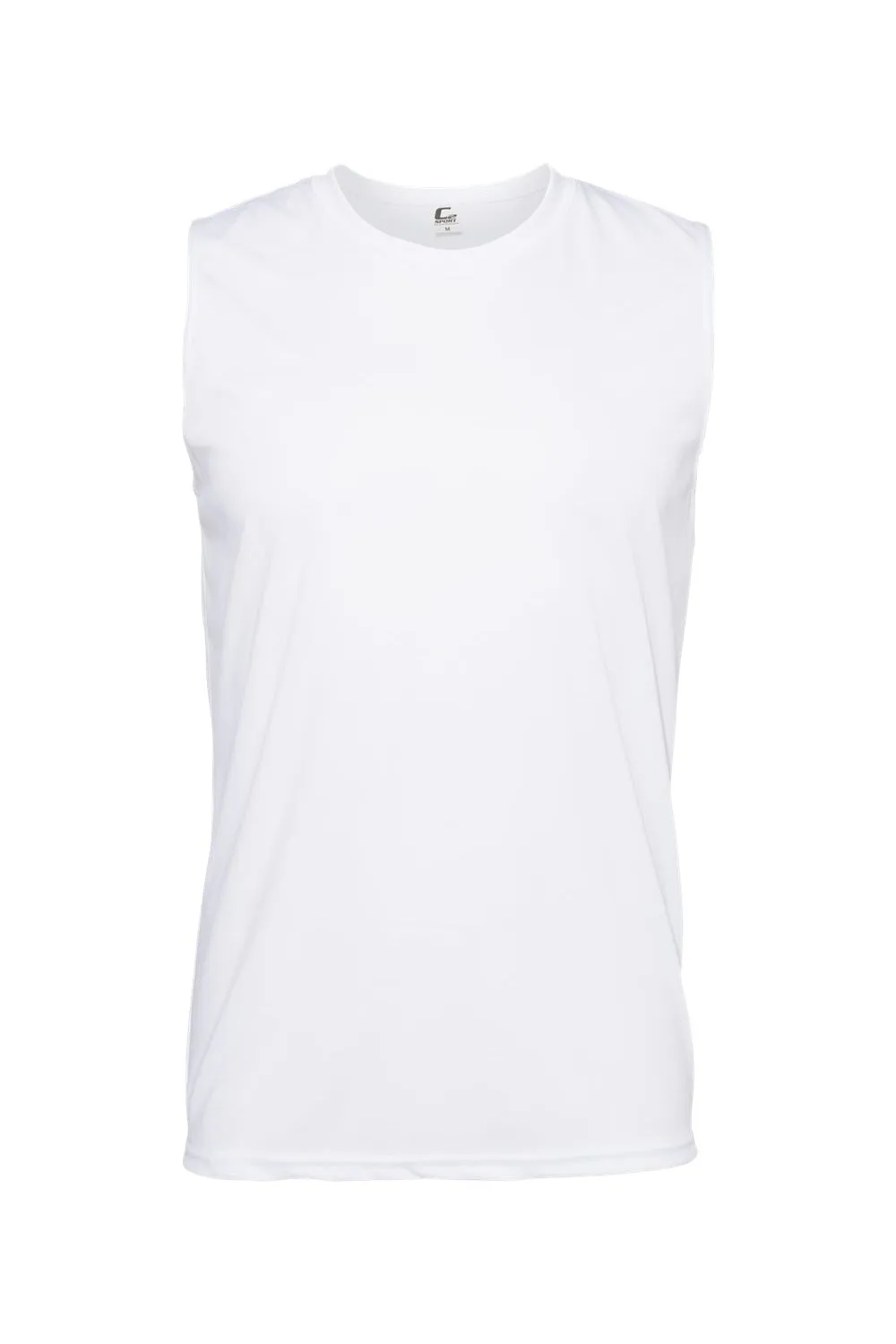 C2 Sport Mens Moisture Wicking Tank Top - White