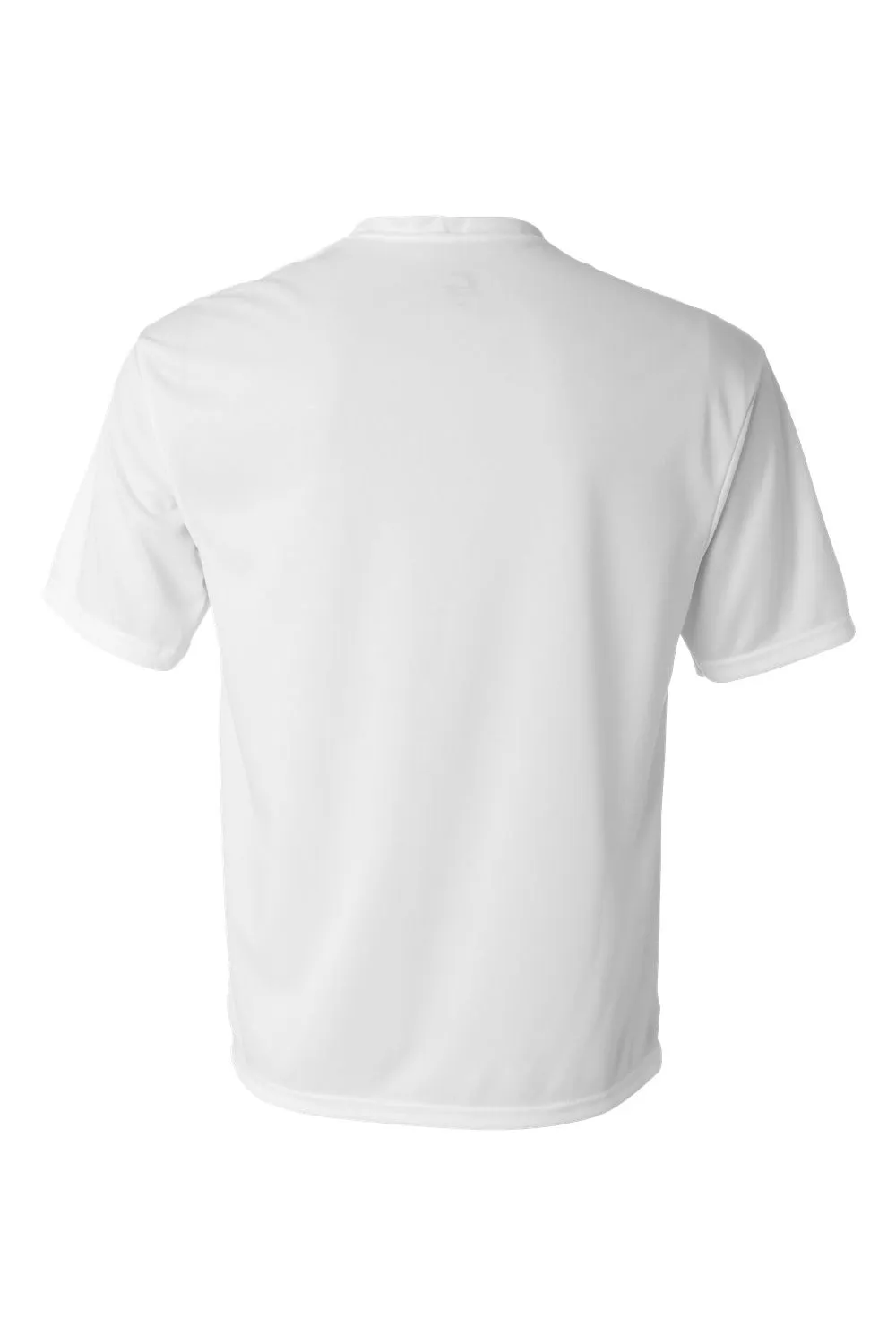C2 Sport Mens Performance Moisture Wicking Short Sleeve Crewneck T-Shirt - White